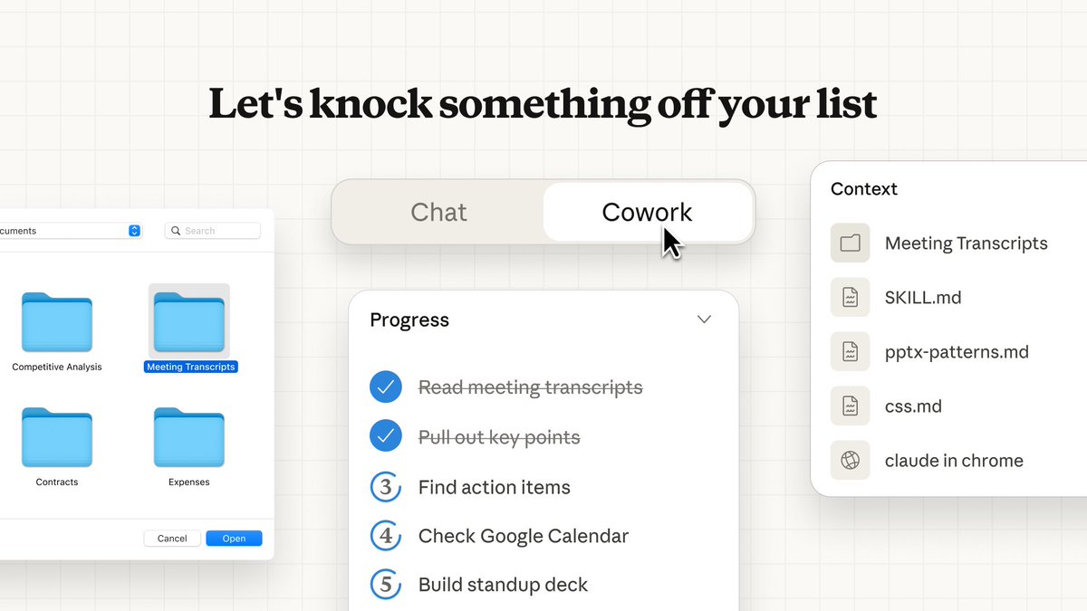 Anthropic Launches Cowork: Claude Code for Non-Technical Tasks