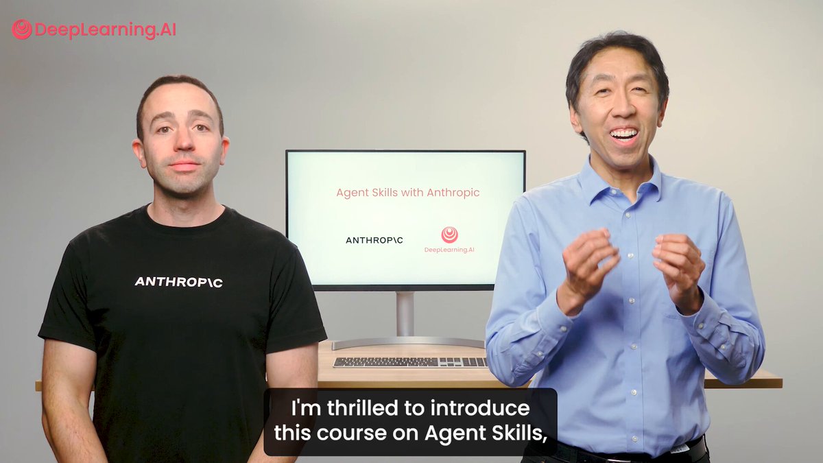 DeepLearning.AI and Anthropic Launch Free Agent Skills Course