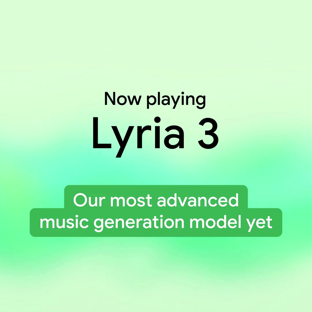 Lyria 3 Brings AI Music Generation with Lyrics to the Gemini App