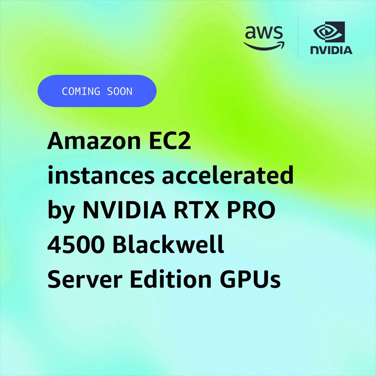 AWS First Major Cloud Provider Supporting NVIDIA RTX PRO 4500 Blackwell GPUs
