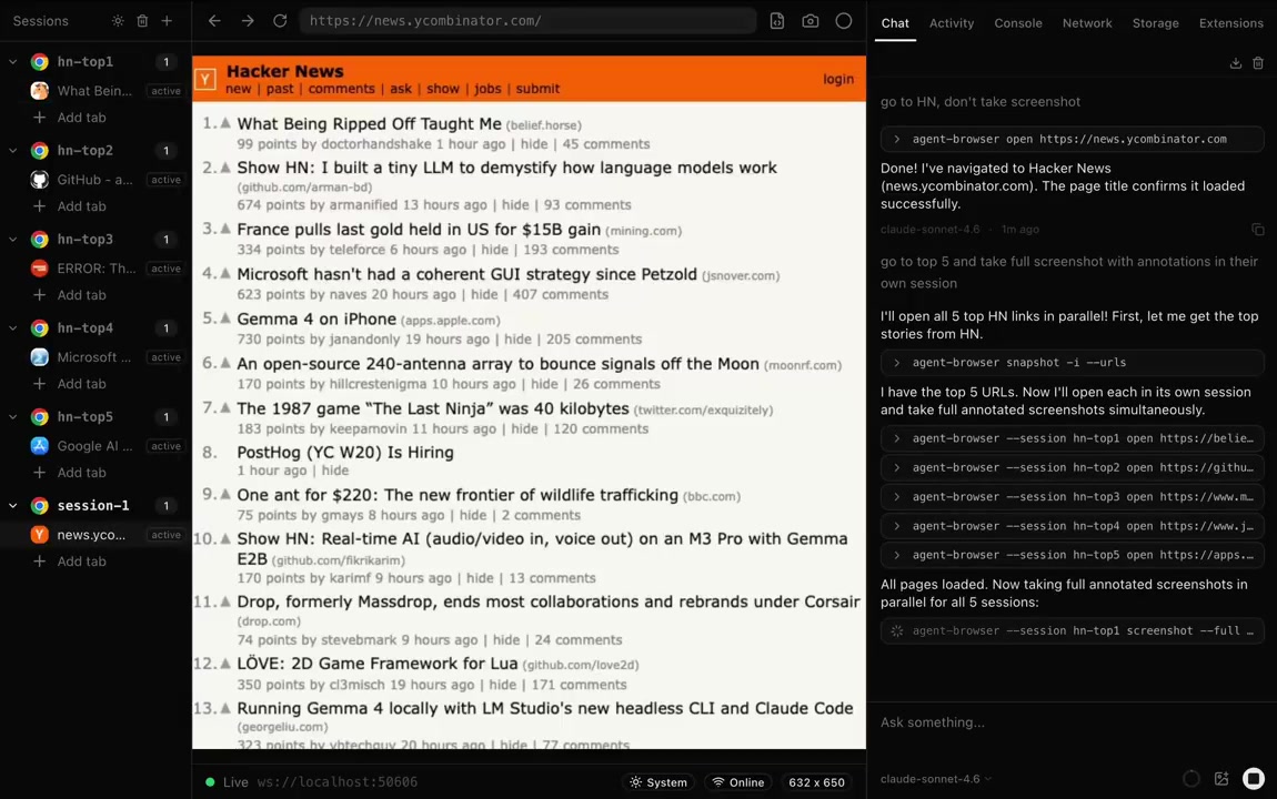 Vercel Launches Agent-Browser Chat for Natural Language Web Automation