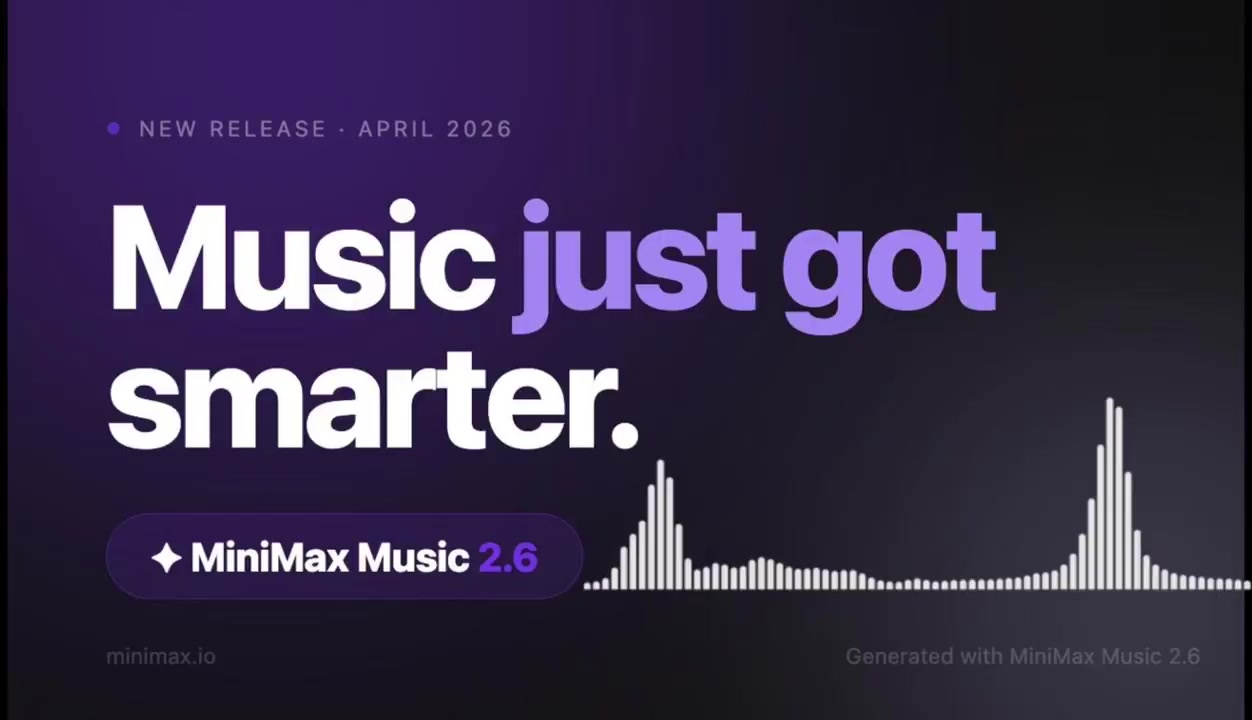 MiniMax Music 2.6 Adds Narrative Structure and Human Realism to AI Audio
