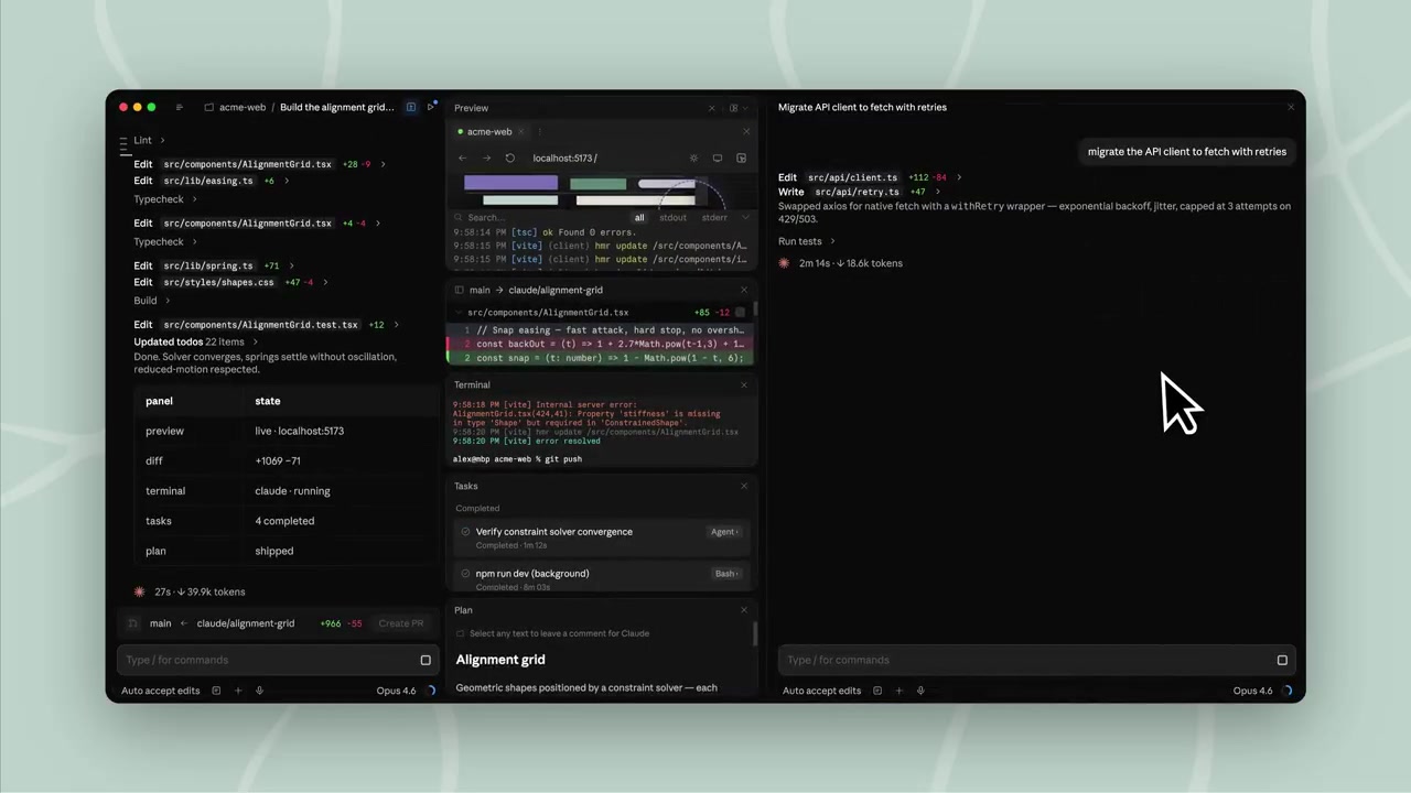 Claude Redesigns Claude Code Desktop to Support Parallel Agentic Sessions