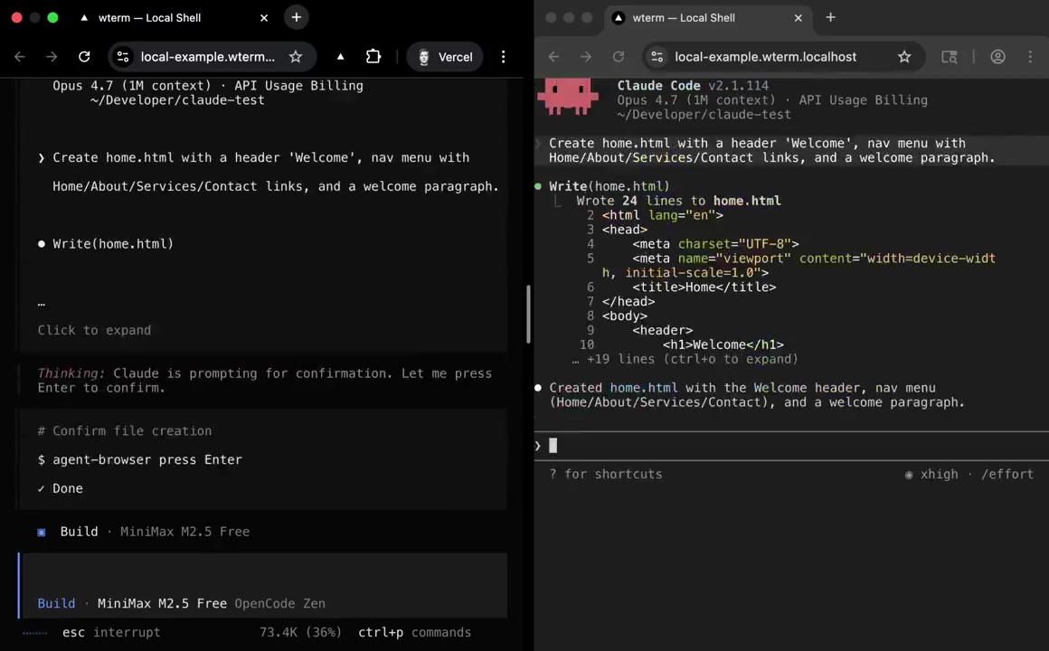 Vercel Launches wterm to Enable AI Agent Automation for Web Terminals