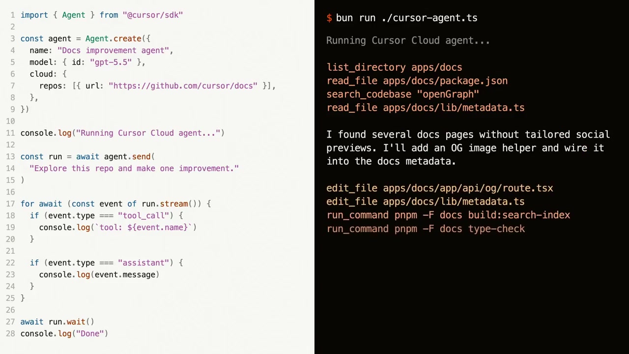 Cursor Launches SDK to Turn Its Agentic Coding Runtime Into Programmable Infrastructure