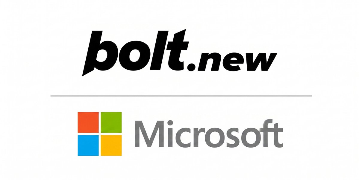 Bolt.new Partners With Microsoft to Bring Agentic App Building to Azure