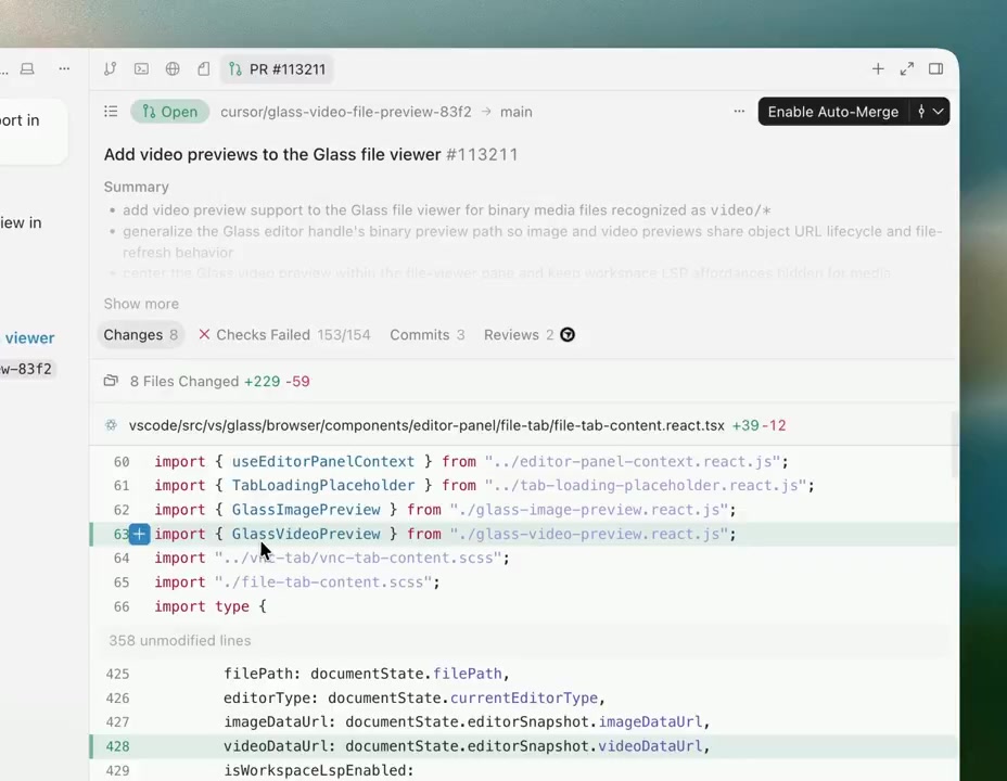 Cursor 3 Integrates Full Pull Request Lifecycle Directly Into the Editor