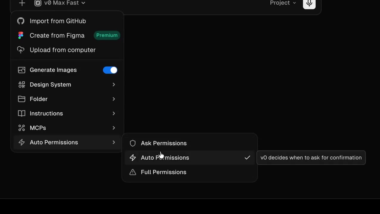 Vercel Adds Permission Modes to v0 for Granular Agent Control