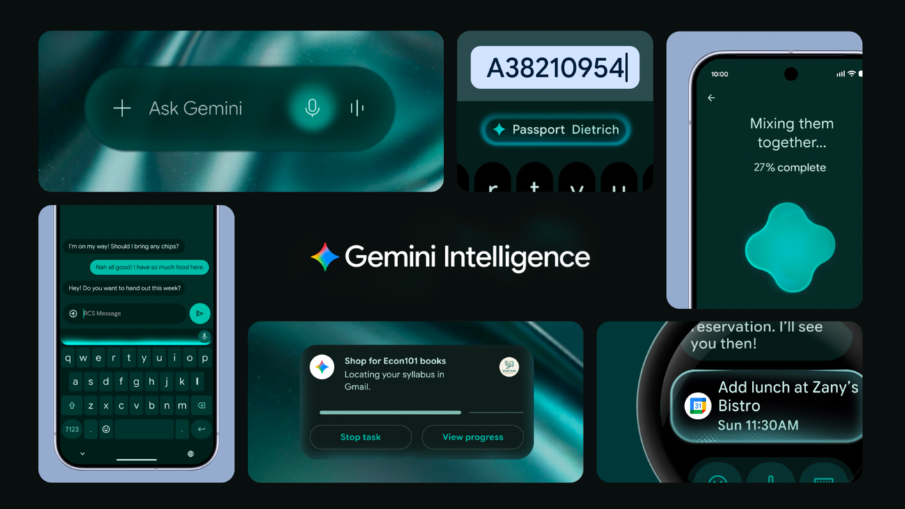 Google Previews Gemini Intelligence to Turn Android Into a Proactive Agent