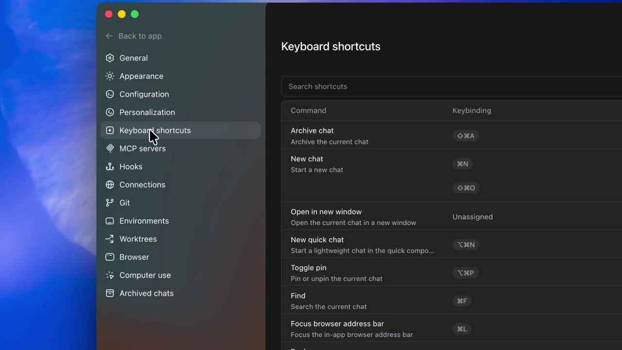 OpenAI Optimizes Codex with Customizable Shortcuts and 50x Faster Git Operations