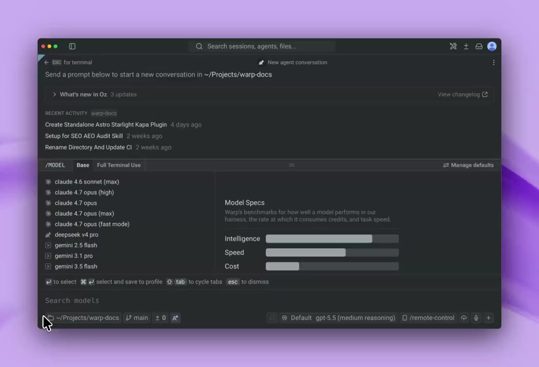 Warp Adds Gemini 3.5 Flash to Power High Speed Agentic Terminal Workflows