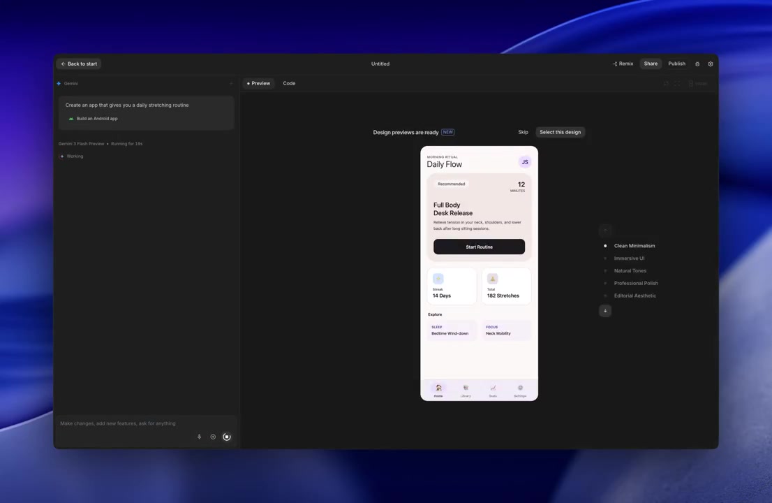 Google AI Studio Adds Android App Building and Physical Phone Testing