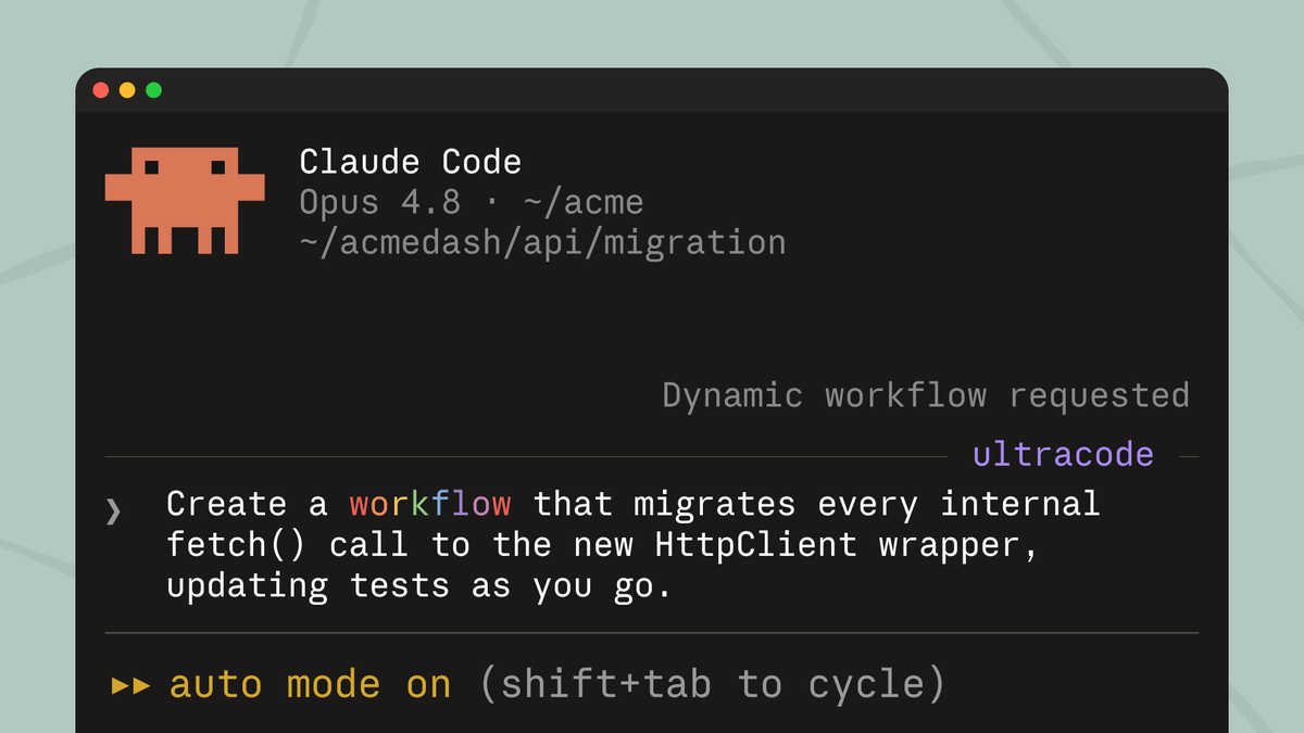 Anthropic Launches Dynamic Workflows to Orchestrate Fleets of Claude Code Subagents