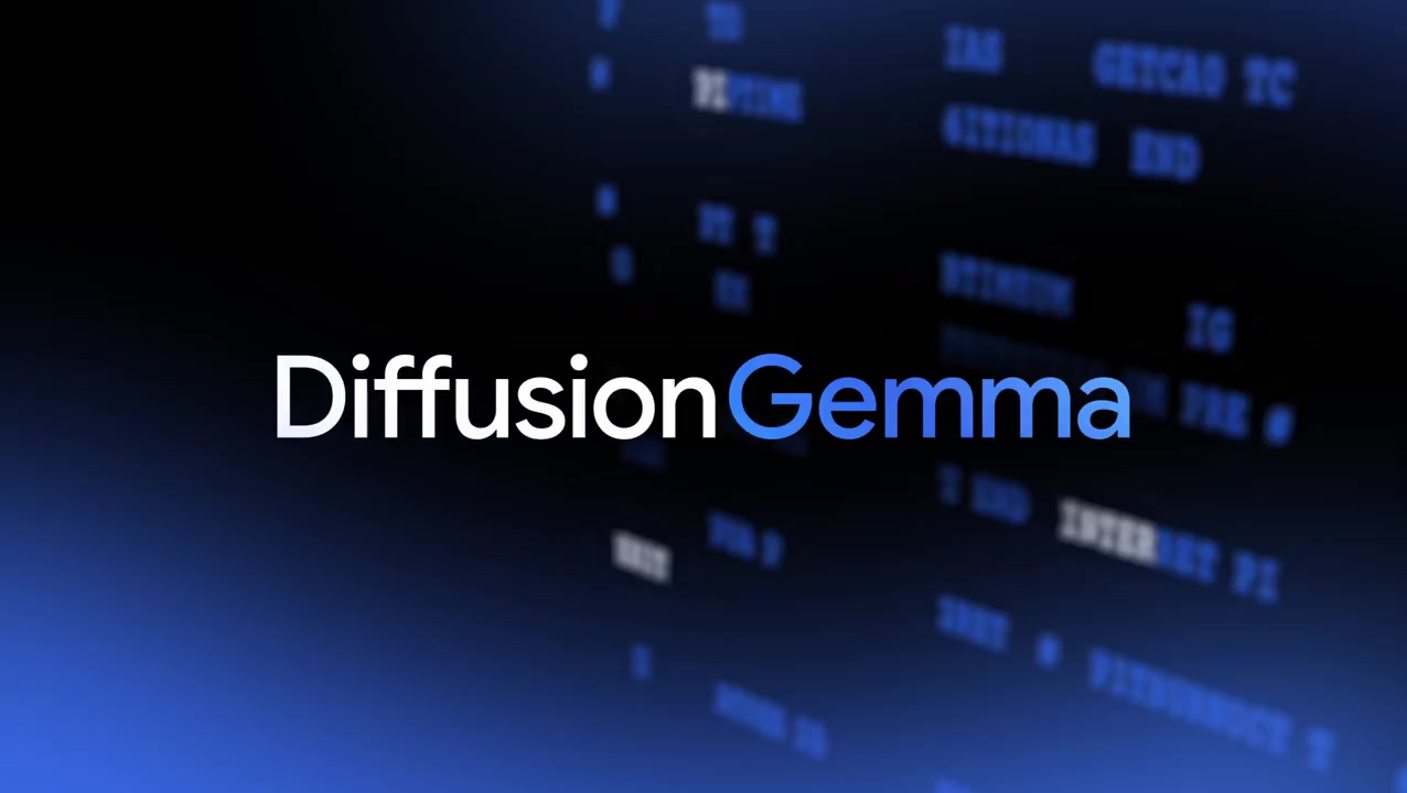 Google Releases DiffusionGemma for 4x Faster Parallel Text Generation