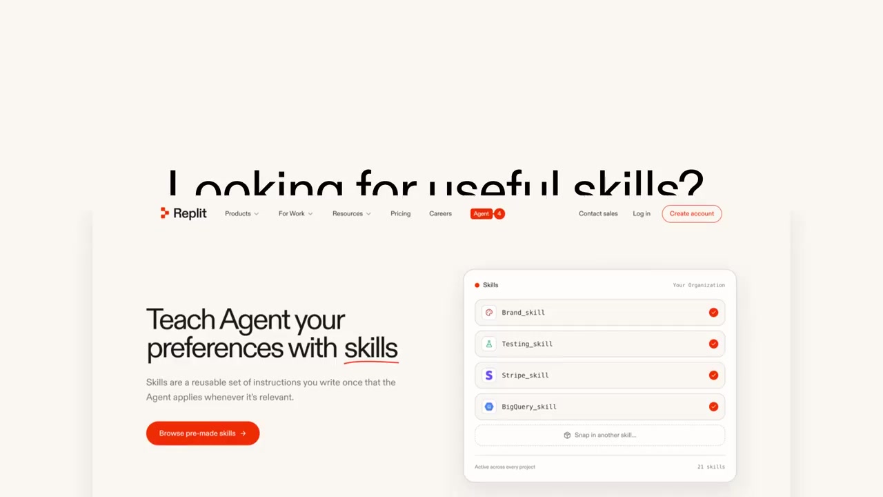 Replit Launches Agent Customization with Custom Instructions and Reusable Skills