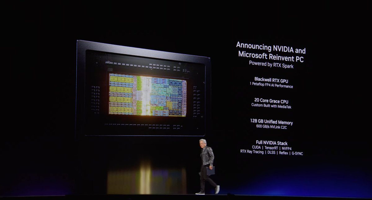 Announcing NVIDIA and Microsoft Reinvent PC
Powered by RTX Spark
