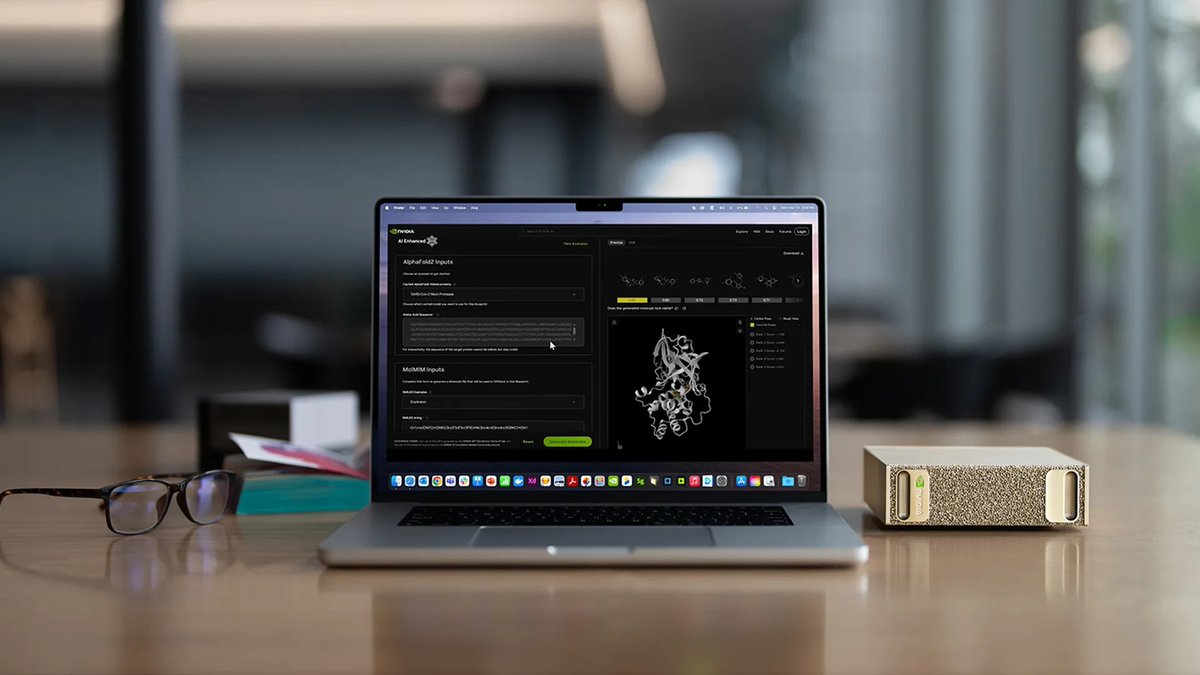 NVIDIA AI Enhanced; AlphaFold2 Inputs; MolMIM Inputs