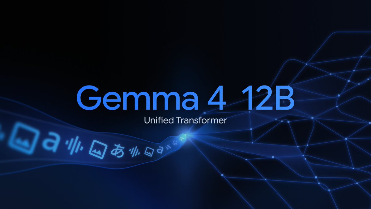 Gemma 4 12B Unified Transformer
