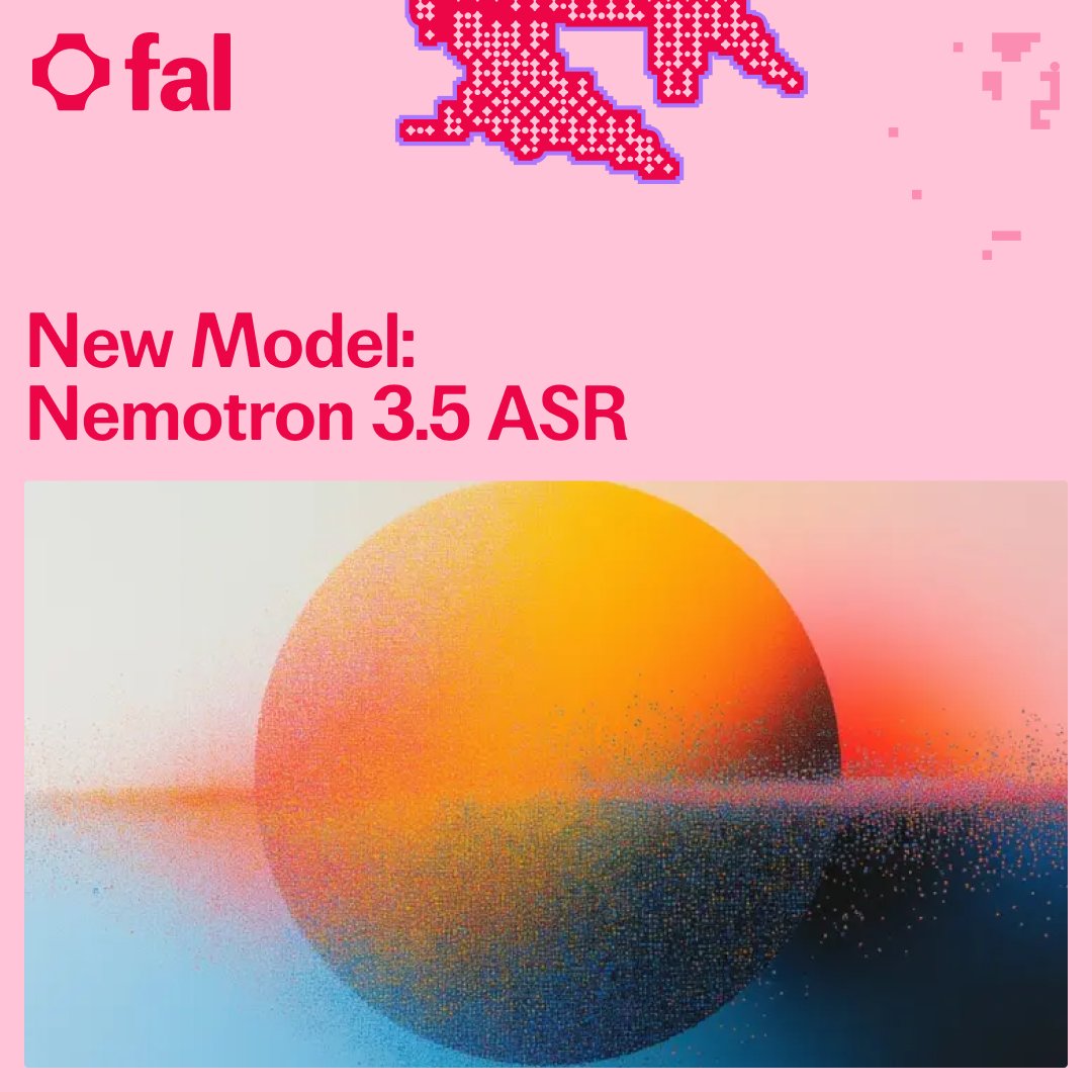 New Model: Nemotron 3.5 ASR
