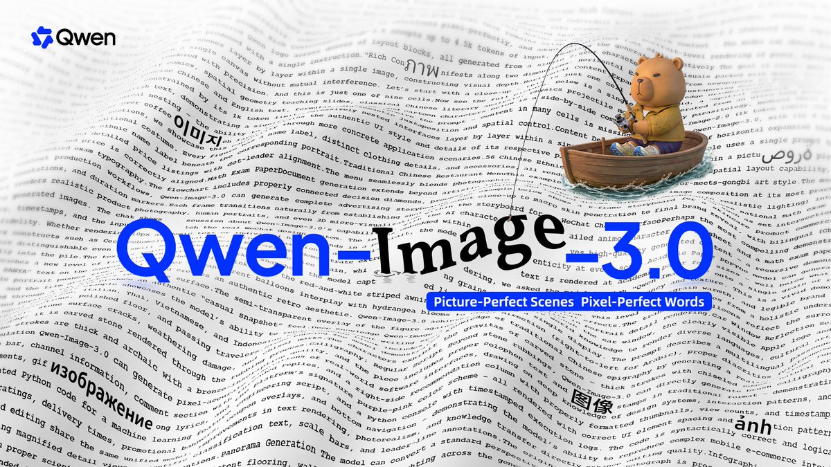 Qwen-Image-3.0; Picture-Perfect Scenes Pixel-Perfect Words