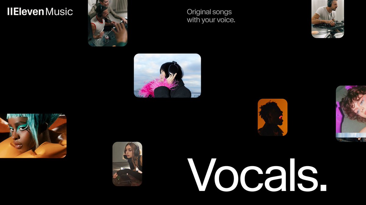 IIEleven Music; Original songs with your voice.; Vocals.