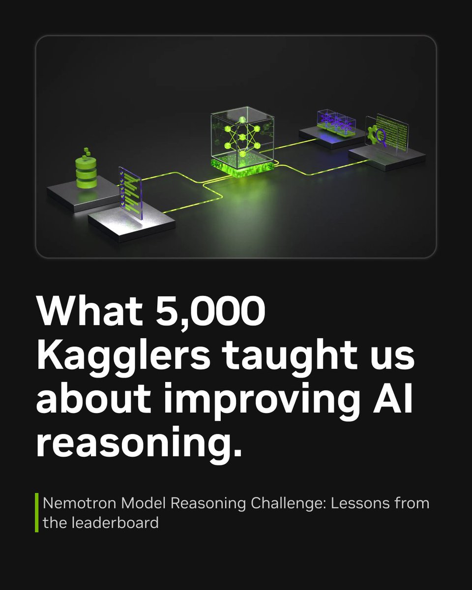 What 5,000 Kagglers taught us about improving AI reasoning. Nemotron Model Reasoning Challenge: Lessons from the leaderboard