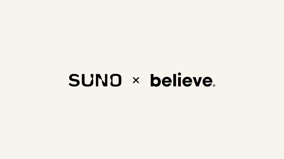 SUNO × believe.