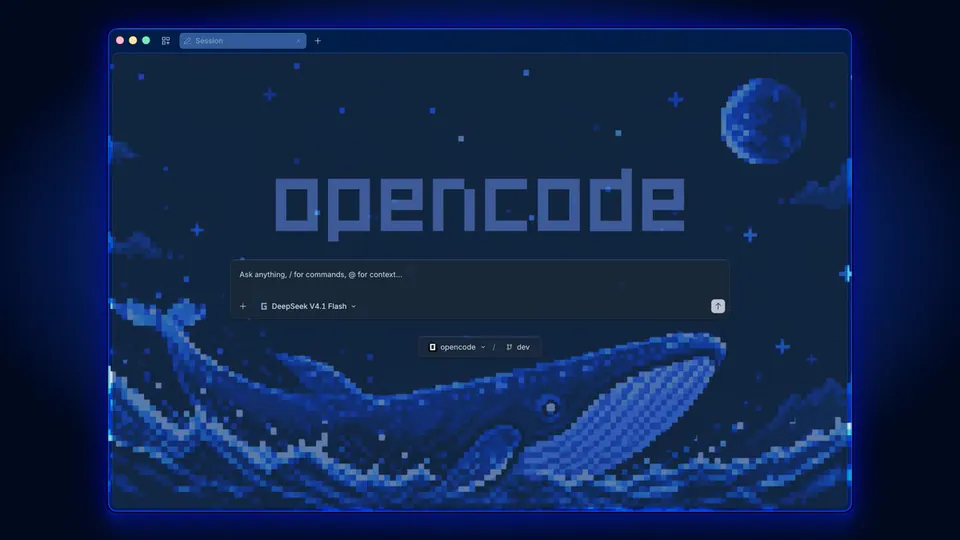 Session
Ask anything, / for commands, @ for context...
+ G DeepSeek V4.1 Flash
opencode / dev