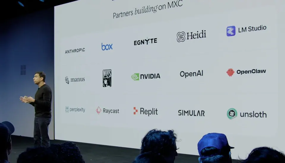 Partners building on MXC ANTHROPIC box EGNYTE Heidi LM Studio manus NOUS NVIDIA OpenAI OpenClaw perplexity Raycast Replit SIMULAR unsloth