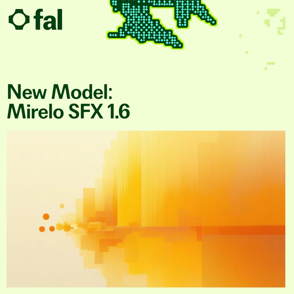 fal Launches Mirelo SFX 1.6 for Synchronized AI Video Sound Design