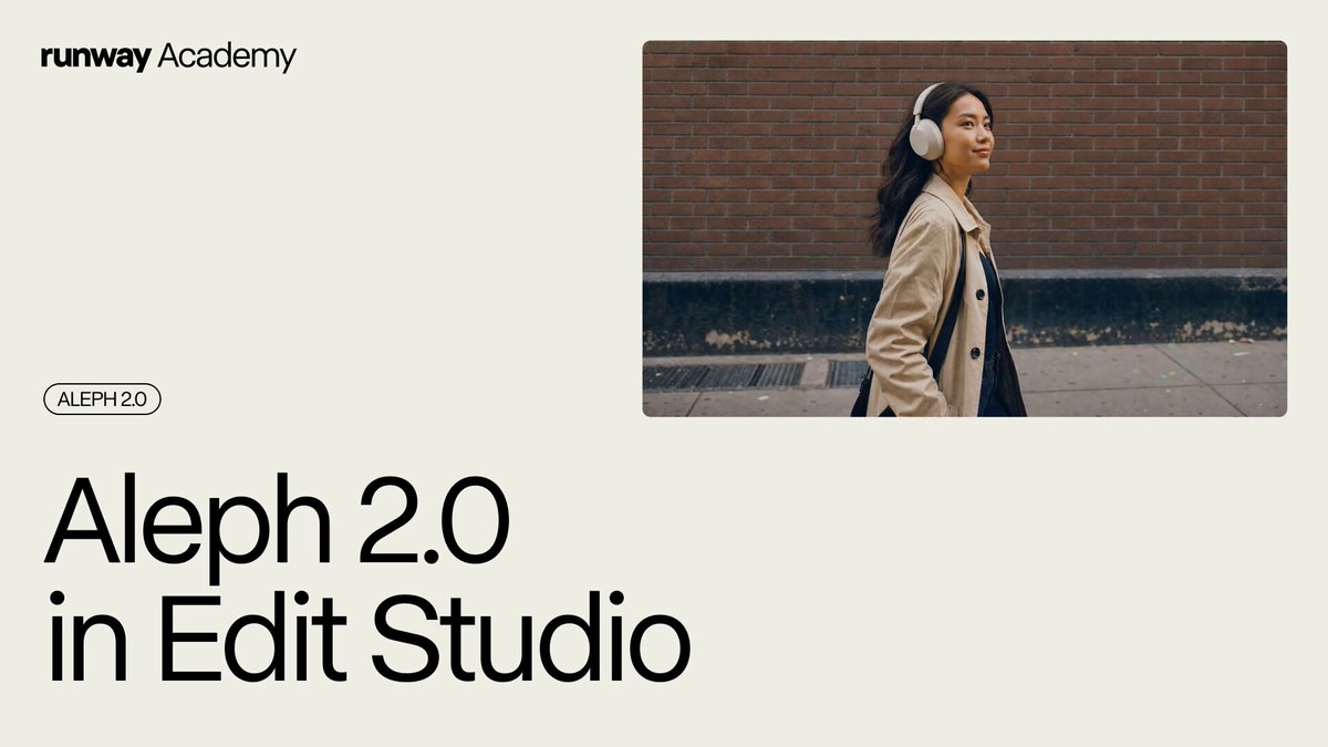 Runway Aleph 2.0 Propagates Single Frame Edits Across Entire Video Sequences