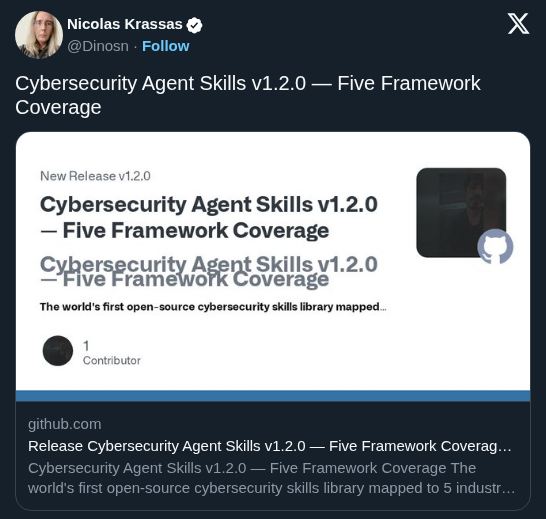 Anthropic Cybersecurity Skills Library Maps 754 Capabilities to Five Frameworks