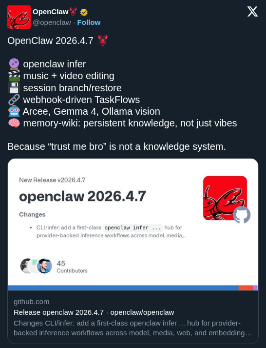 OpenClaw Launches Memory Wiki to Replace Ephemeral AI Chat History