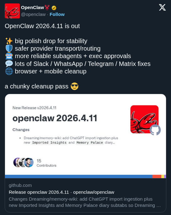 OpenClaw Adds ChatGPT History Imports and Agentic Parity Benchmarking